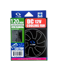 Cooling Fan DC 12V 120mm 3PIN/4PIN PC Gaming Case Blue LED Cooling Fan picture