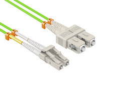 OM5 LC/SC Duplex 50/125 Multimode Fiber Optic Cable - 1/2/3/4/5/6/7/8m picture