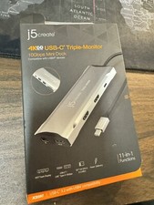 J5 Create 4K60 Elite Triple -Monitor 10Gbps Mini Dock picture