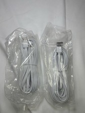 2 Pack 25Ft Power Extension Cable USB to Micro-USB,  w/24 cable clips picture