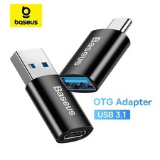  Baseus USB OTG Data Transfer Adapter Type C Female to USB Male Converter Fast C picture