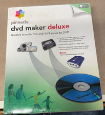 Brand NEW-Pinnacle DVD Maker Deluxe, Quickly Transfer DV and VHS tapes to DVD picture