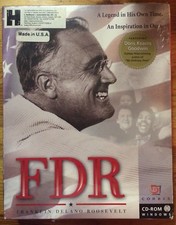 SEALED UNOPENED FDR A Legend In His Time An Inspiration in Ours 1996 PC Software picture