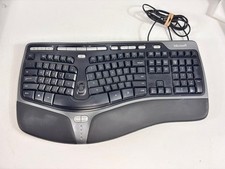 Microsoft Natural Ergonomic Keyboard 4000 v1.0 Wired USB KU-0462 Tested Working picture