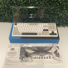 MageGee Light 87 Wireless Mechanical Keyboard White picture