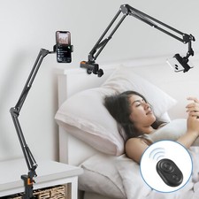 Phone Holder for Bed Desk, Overhead Phone Mount with Wireless Remot... Fast Ship picture