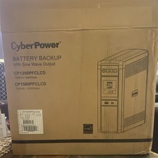 CyberPower CP1350PFCLCD Tower UPS 1350VA 880W Sine Wave Desktop/Freestanding picture