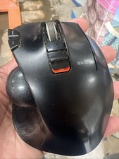Elecom EX-G Track Ball Mouse Wireless Right Hand M-XT3DR BK NO Toggle Tested picture