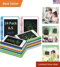 Colorful 24 Pack LCD Doodle Boards, Reusable Creative Tablets for Kids Ages 3-8 picture