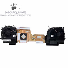 HP ZBook Fury 17 G8 Replacement M75666-001 CPU/GPU Cooler Fan with Heatsink New picture