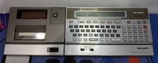 Sharp PC-1500 Pocket Computer w/ CE-150 Printer/Cassette Interface CE-159 8kb picture