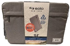 Solo Re:Focus 15.6 Inch Laptop Sleeve, Grey picture