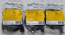 Lot of 3 New StarTech.com CDP2HDMM2MB 2m/6ft USB C to HDMI Adapter Cable picture