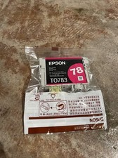 NEW SEALED Epson 78 Magenta Ink Cartridge T0783 picture