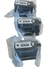 3 BLACK HP02 XL Compatible Ink Cartridge for HP 02XL HIGH CAPACITY HP 02 XL picture