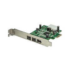 StarTech.com 3 Port 2b 1a 1394 PCI Express FireWire Card Adapter - 1394 FW PC... picture