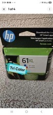 HP 61 XL Cyan Magenta Yellow Ink Cartridges 1 each Genuine Exp 12/25 Sealed Box picture