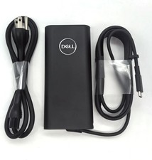 Genuine 130W USB-C Charger For Dell XPS 17 15 7590 9700 9500 9510 Precision 5560 picture