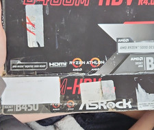 ASRock B450M-HDV R4.0 MicroATX AMD Socket AM4 DDR4 SDRAM Motherboard picture