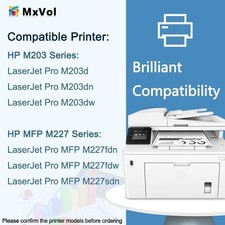 30A Black Toner Cartridge CF230A - Replacement for HP 30A CF230A 30X CF230X  picture