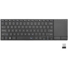 Rii 2.4G Wireless Keyboard,Bluetooth Keyboard(BT 5.1+2.4G),Aluminium Alloy Po... picture