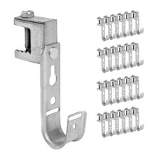ICC Beam Clamp J Hook 3/4” Without Retainer Clip  Galvanized Steel Cable Mana... picture