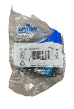 🔥1 Unit ~ Leviton 41108-RL5 Cat 5 QuickPort Jack Blue RJ45 Snap-In 🔥 picture