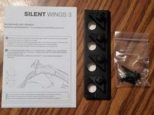 Be Quiet Silent Wings 3 Fan Anti Vibration Rubber Mount Set Of 4 With Pegs picture