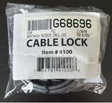 Brenthaven Cable Lock 4100, 2 Keys, for Laptop, PC & MAC, New - Open Box picture