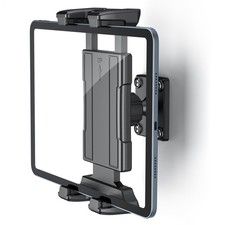 OHLPRO Universal Tablet Wall Mount Holder for Drilled Base without Arm, Black picture