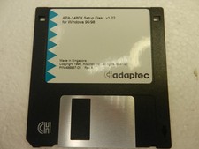ADAPTEC APA-1480x  SETUP DISK Floppy Floppie disc for Windows 95/98 picture