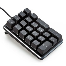 Ten keyboard mechanical type numeric keypad blue axis 21 key USB connection picture