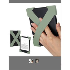 Strapsicle Silicone Hand Straps for 6 inch Kindle Paperwhite Kobo Sage Green 2PK picture