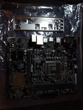 Tested GOOD ASUS H110M-E LGA 1151 Gaming System Main Board Motherboard UEFI ATX picture