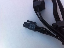 ORIGINAL 6 pin   to 4X SATA drive power cable FOR  Corsair TXM,HX SERIES  picture