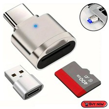 Type C To Micro SD TF Card Reader OTG USB Adapter Converter For Samsung Phone picture