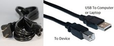 USB Cable Power Cord for Canon Pixma iP2820 iP1800 iP3500 iP5000 iP6000D Printer picture