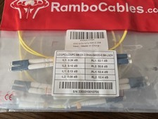 OS2 LCU-LCU SM DX 0.5M LSZH  Fiber Optic Patch Cables picture