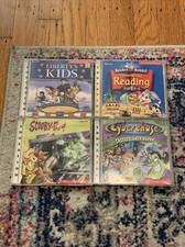 Lot of 4 The Learning Company Reader Rabbit Cyber chase Scooby Doo Liberty Kids picture