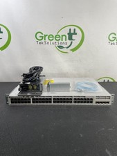 Cisco Catalyst C9200L-48P-4X-A 48-Port PoE+ 4x10G SFP+ Network Advantage Switch picture