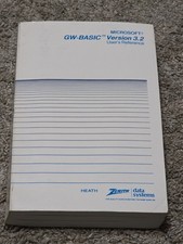 Software/manual for Microsoft GW-BASIC Version 3.2 by Heath/Zenith Data Systems picture