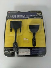 INTEREX 10 ft.IEEE-1284 High Speed Printer Cable DX-103/10 picture