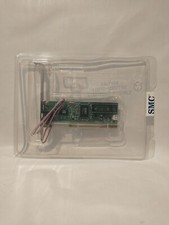 SMC Fast Ethernet Network Adapter T113635436 SMC1255TX-50 243127-414 REV 01/ Cab picture