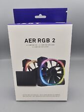NZXT AER RGB 2-140mm - HF-2814C-DW - Advanced Lighting Customizations picture