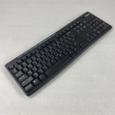 Logitech K270 Y-R0042 Wireless Keyboard Power Tested No USB Dongle - Lot of 7 picture