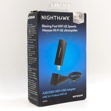 NETGEAR Nighthawk AXE3000 WiFi USB Adapter USB 3.0, Tri-Band WiFi 6E A8000 picture