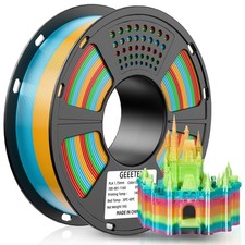 1KG Geeetech PLA 3D Printer Filament 1.75mm Gradient Multicolor PLA Consumable picture