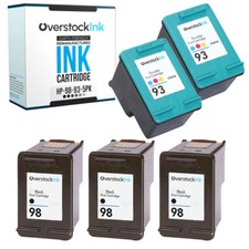 5X Compatible OSI HP Ink 98 93 Combo Pack for HP DeskJet D4145 D4155 D4160 D4163 picture