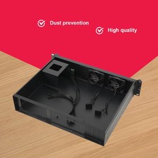 Server Case 2U Server Chassis with 3X3.5 HDDRack Mount PC Case for Network picture