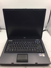 HP COMPAQ NC6120 - FOR PARTS - INTEL CENTRINO - NO RAM - BROKEN LCD - READ - BB picture